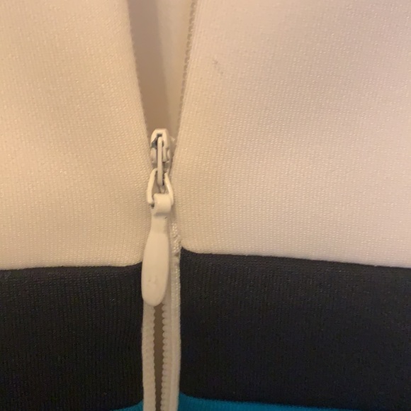 CALVIN KLEIN COLORBLOCK SCUBA DRESS SIZE 4 - Picture 8 of 11